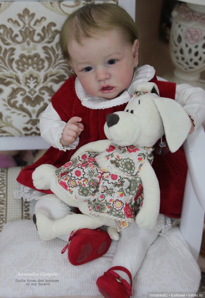 Моя любимая Саския. Кукла реборн Анастасии Гангало (фото 5)