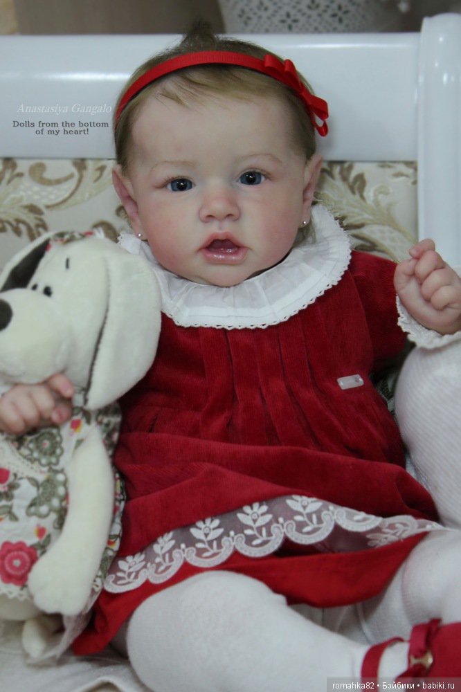 Моя любимая Саския. Кукла реборн Анастасии Гангало