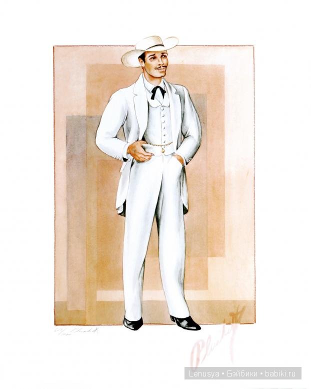 Мужская половина коллекции из кинофильма "Унесенные ветром". Rhett Butler, Robert Tonner (фото 6)