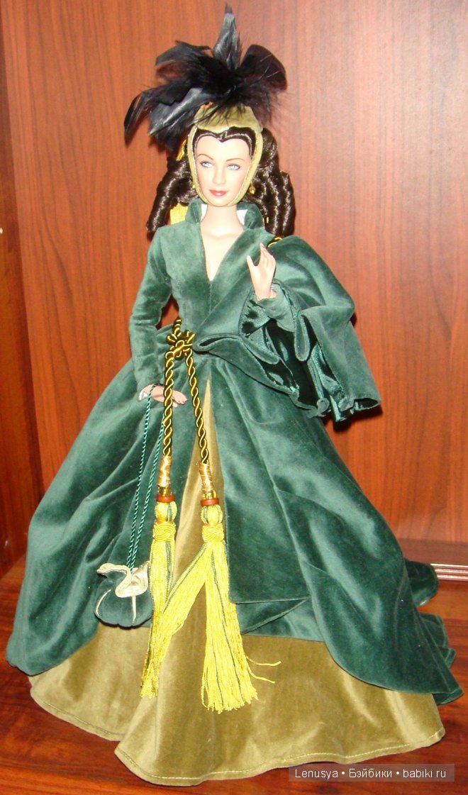 Портреная кукла Скарлетт, Мамушкины портьеры