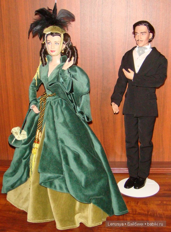 Портреная кукла Скарлетт, Мамушкины портьеры