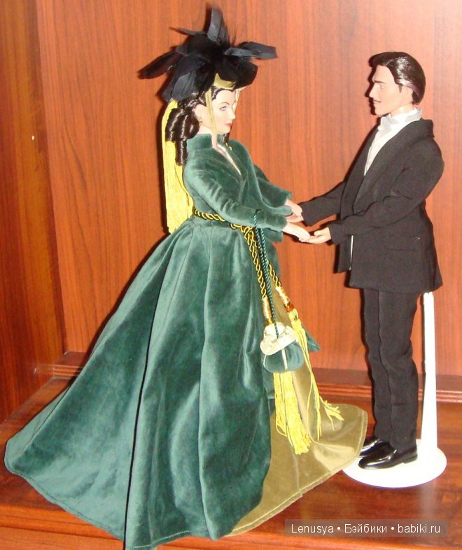 Портреная кукла Скарлетт, Мамушкины портьеры