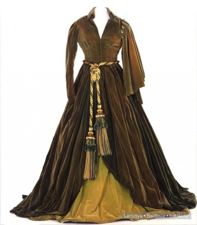 Портреная кукла Скарлетт, Мамушкины портьеры (фото 8)