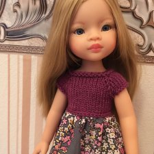 Одежда для кукол - Комбинированное платье для Паолочки купить в Шопике ...