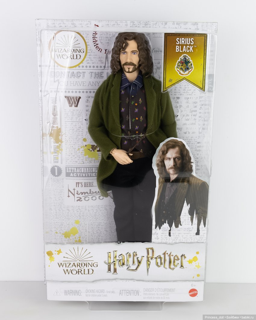 Распаковка Сириуса Блэка — Куклы Harry Potter (Гарри Поттер) Mattel: Wizarding World