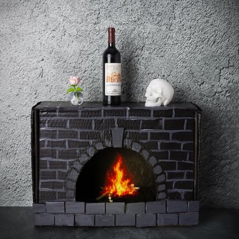 Камин из коробки