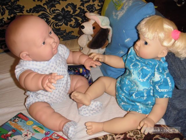 Приехала радость № 1 — Куклы Berenguer (Беренджер): пупсы La Newborn (фото 3)