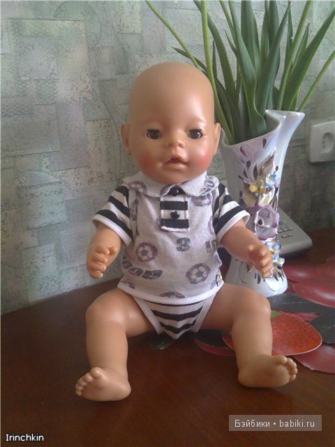 Беби Бончик Матвей — Пупсы Baby Born и Baby Annabell (Zapf): интерактивные (фото 7)