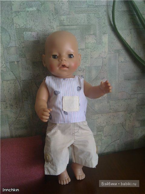 Беби Бончик Матвей — Пупсы Baby Born и Baby Annabell (Zapf): интерактивные (фото 6)