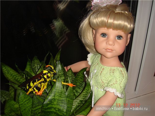 Оса и морозы! Ульяна - куколка Готц (фото 4)