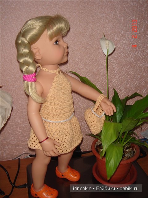 К весне готовы! Платьице для Gotz (фото 5)