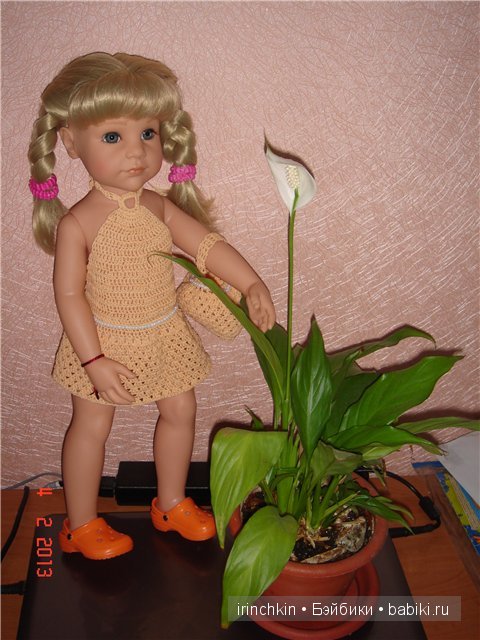 К весне готовы! Платьице для Gotz (фото 2)