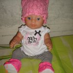 Гардероб для малышки Baby born