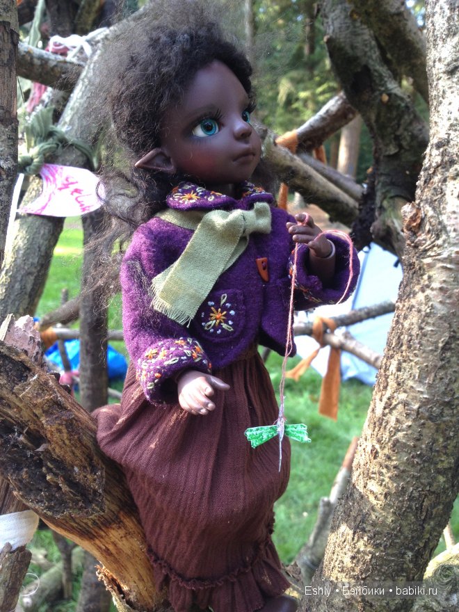 Nutmeg в лагере. Кукла Kaye Wiggs