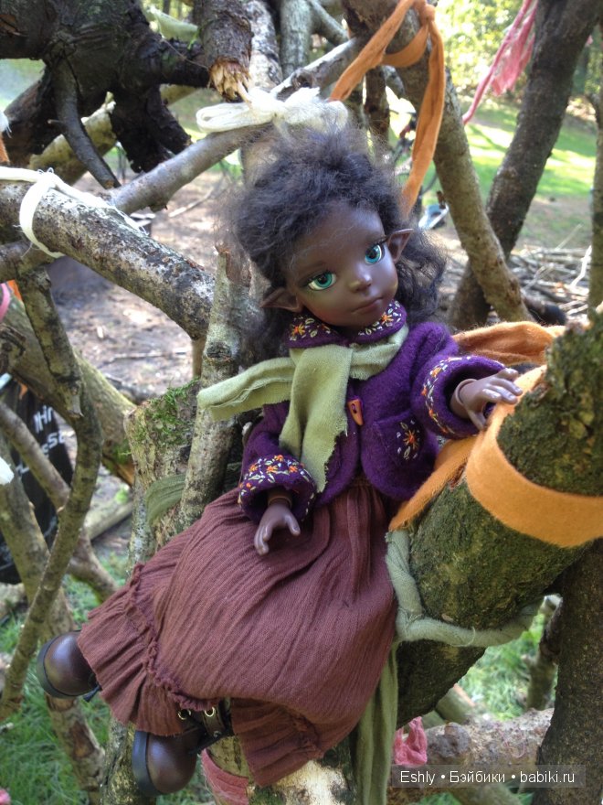 Nutmeg в лагере. Кукла Kaye Wiggs