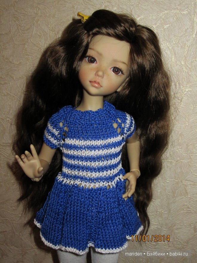 Платье " Морячка"