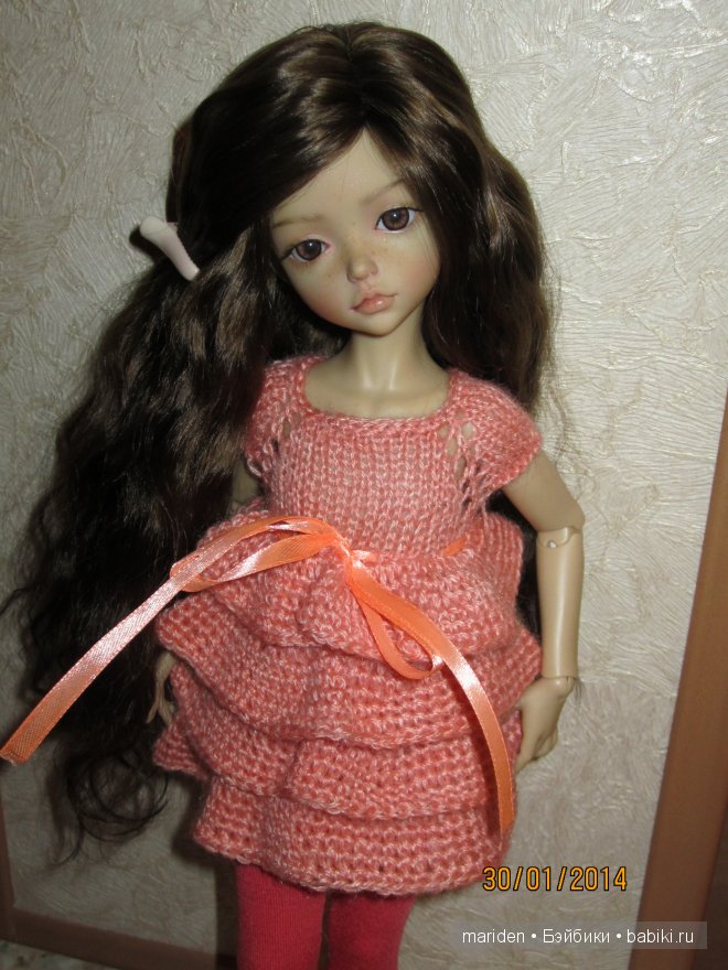 "Персиковое настроение" — Одежда и обувь для кукол BJD (БЖД): 1/3