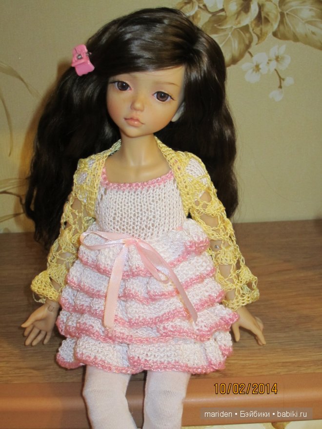 Новое платье и болеро:) — Одежда и обувь для кукол BJD (БЖД): 1/3 (фото 4)