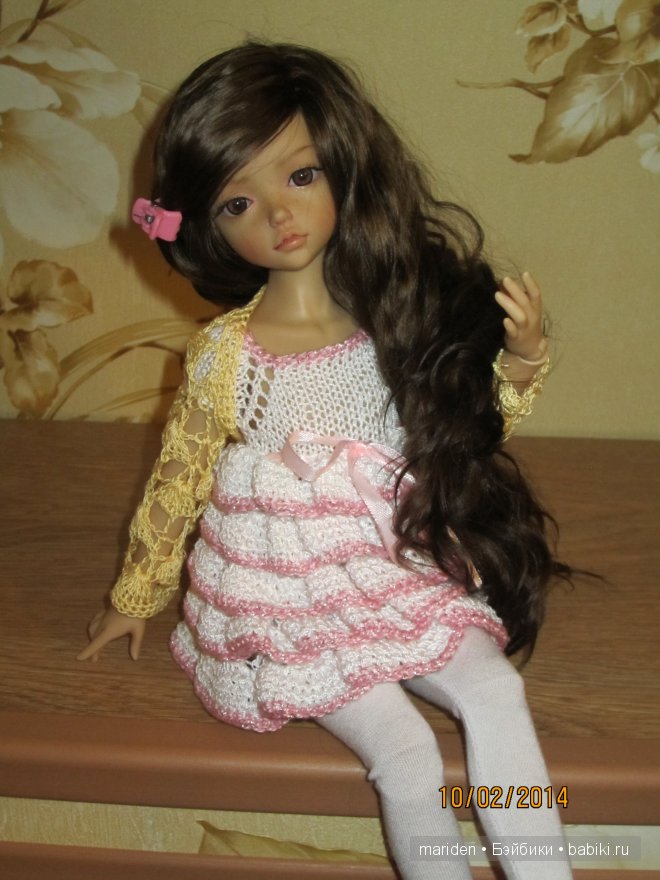 Новое платье и болеро:) — Одежда и обувь для кукол BJD (БЖД): 1/3 (фото 3)