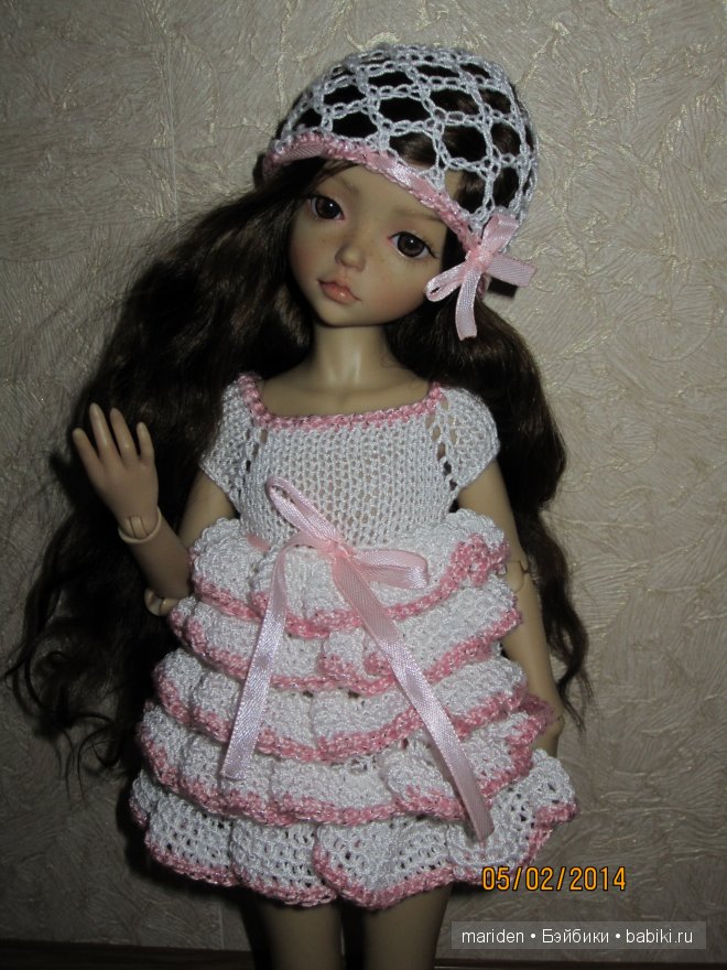 Новое платье и болеро:) — Одежда и обувь для кукол BJD (БЖД): 1/3