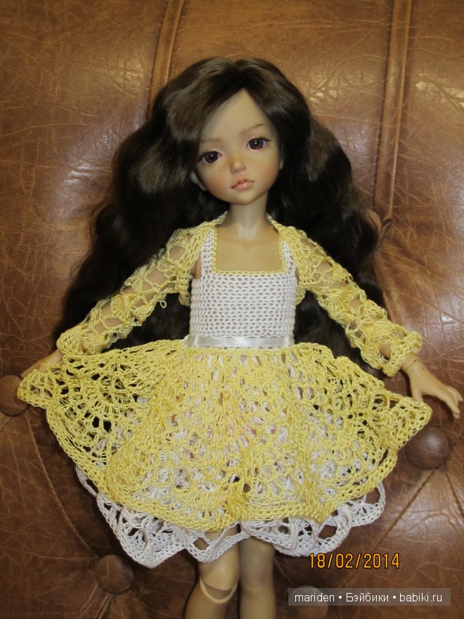 Летнее платье "Одуванчик"