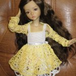 Летнее платье "Одуванчик"