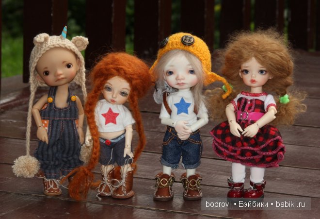 Куклы БЖД. Встреча Кима, Филиппка, Славяны и Агаши (фото 2)