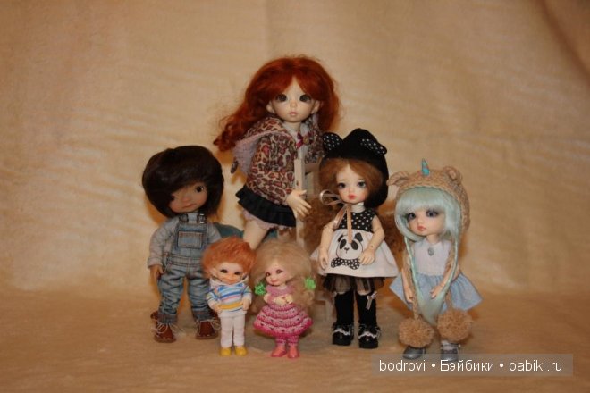 Мои модники — Коллекции кукол BJD (БЖД): фото витрин