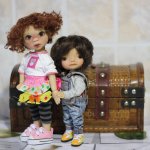 Лиза и Ким. Liza (Kim Lasher), Enyo Irrealdoll toffee