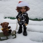 Вчерашний снегопад...