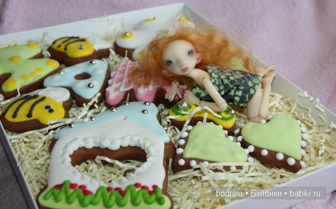 Жемчужная весна. Авторская кукла Лидии Снуль