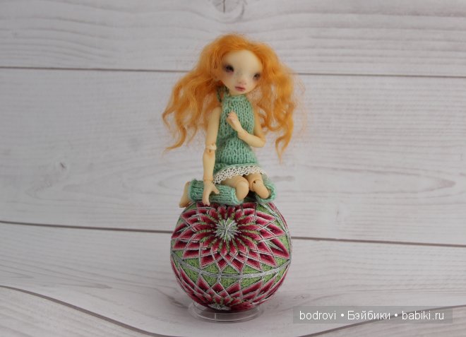 Жемчужная весна. Авторская кукла Лидии Снуль (фото 5)