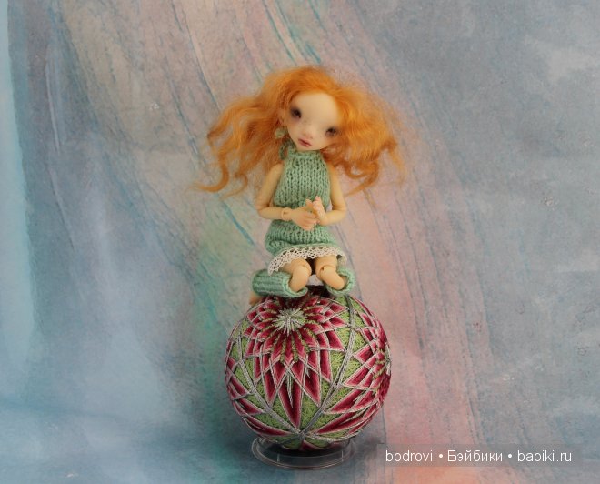 Жемчужная весна. Авторская кукла Лидии Снуль (фото 4)