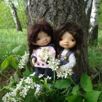 Мы гуляем. BJD Irrealdoll - Enyo и Dryo