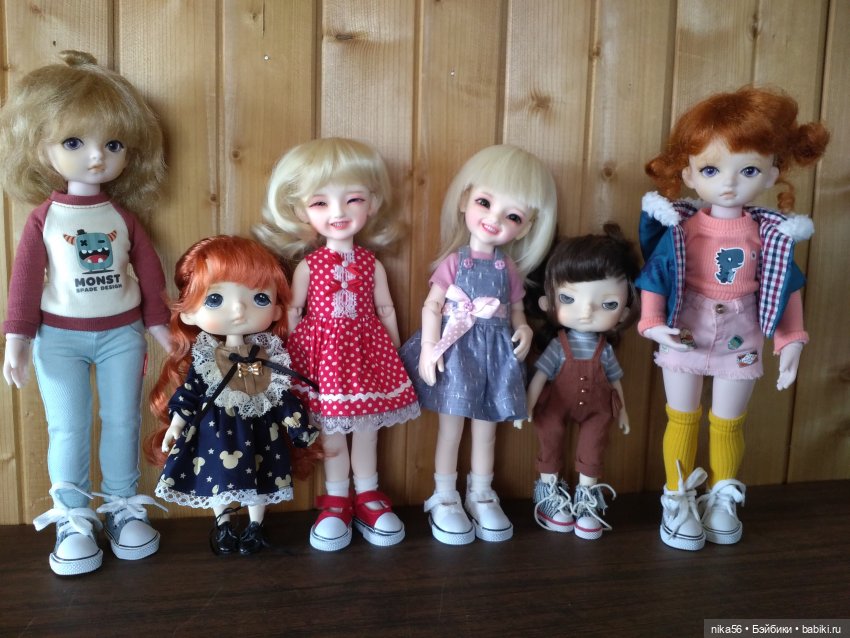 Мои куколки-малышки — Разные шарнирные куклы (не БЖД): редкие (фото 3)