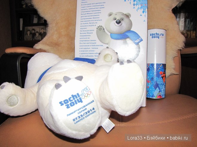 Любовь с первого взгляда. Мишки из Сочи 2014 (фото 6)