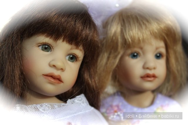 Мои сиреневые платья и малышки от Heidi Plusczok - Джеральдинка и Шарлотта (фото 2)