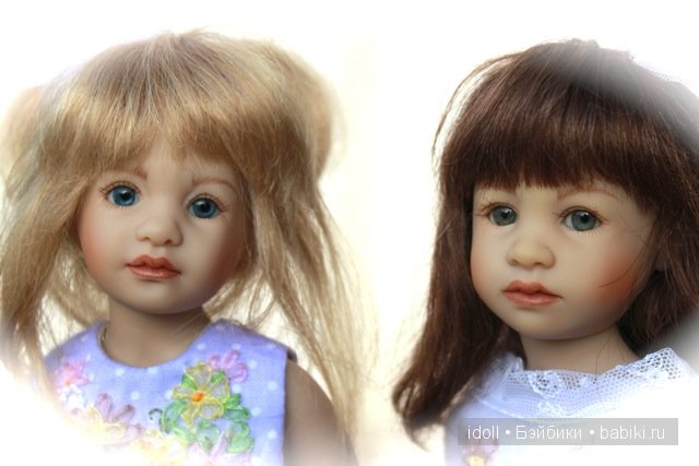 Мои сиреневые платья и малышки от Heidi Plusczok - Джеральдинка и Шарлотта (фото 3)