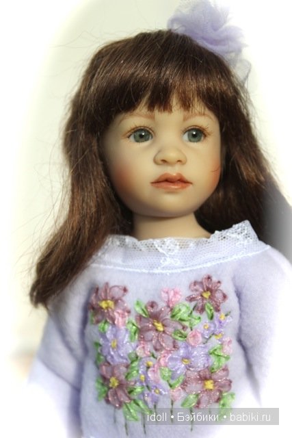 Мои сиреневые платья и малышки от Heidi Plusczok - Джеральдинка и Шарлотта