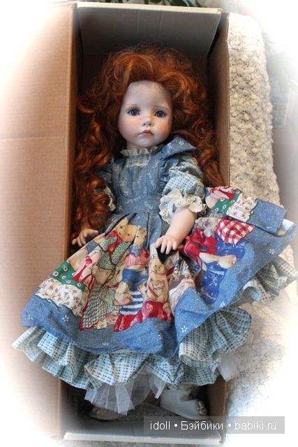 Фарфоровая коллекционная кукла Dianna Effner