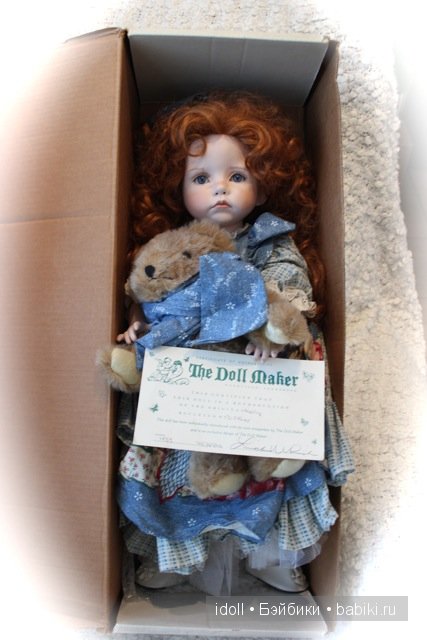 Печальная история с надеждой на чудо... Фарфоровая коллекционная кукла Dianna Effner (фото 8)