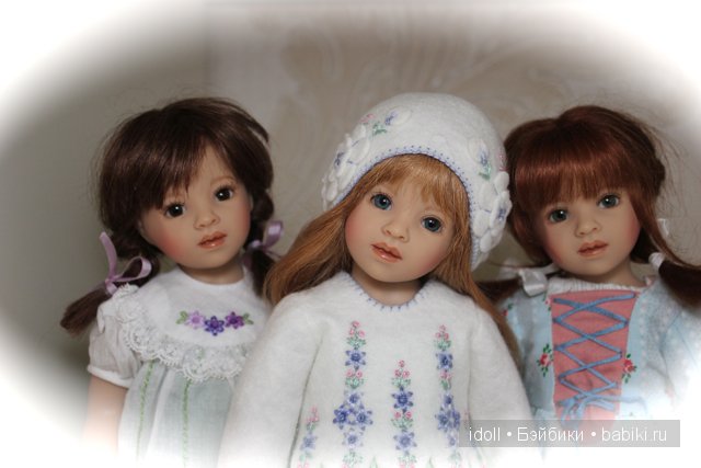 Родные сестрички... разные, но прекрасные . Молд Ава-Роза, Ave-Rose от Heidi Plusczok