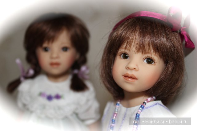 Родные сестрички... разные, но прекрасные . Молд Ава-Роза, Ave-Rose от Heidi Plusczok