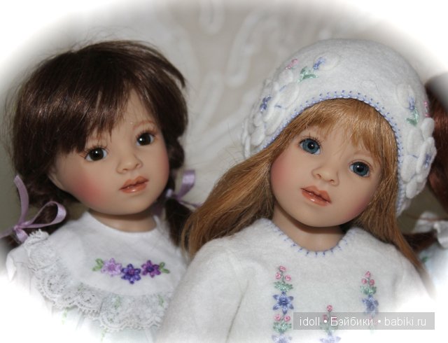 Родные сестрички... разные, но прекрасные . Молд Ава-Роза, Ave-Rose от Heidi Plusczok