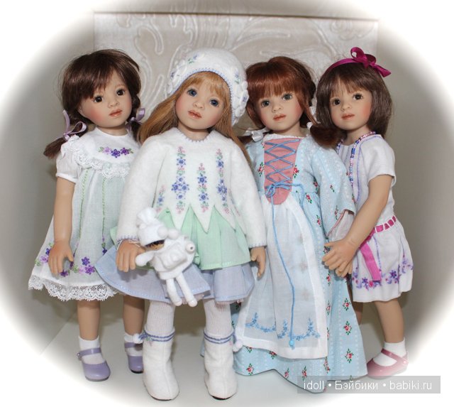 Родные сестрички... разные, но прекрасные . Молд Ава-Роза, Ave-Rose от Heidi Plusczok