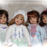 Родные сестрички... разные, но прекрасные . Молд Ава-Роза, Ave-Rose от Heidi Plusczok