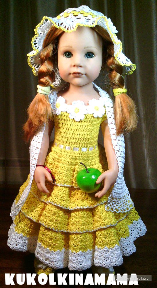 Платье для куклы Готц Стефании