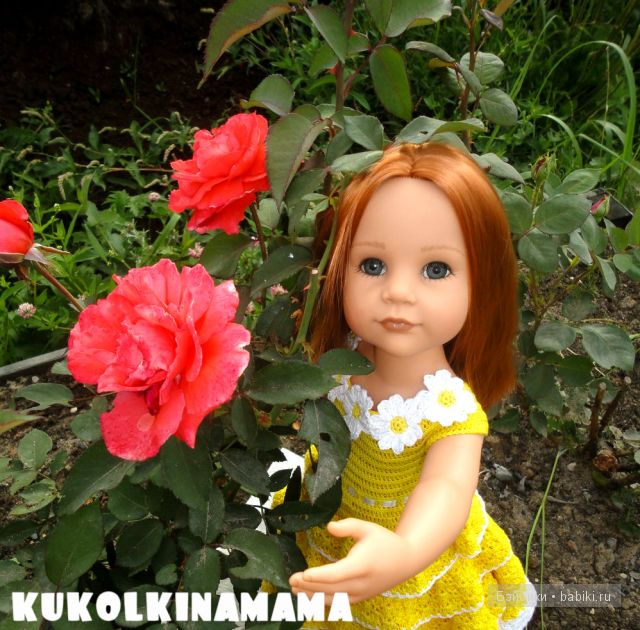 Платье для куклы Готц Стефании (фото 2)