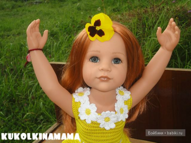Платье для куклы Готц Стефании