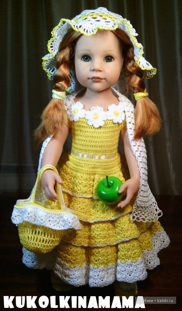 Платье для куклы Готц Стефании